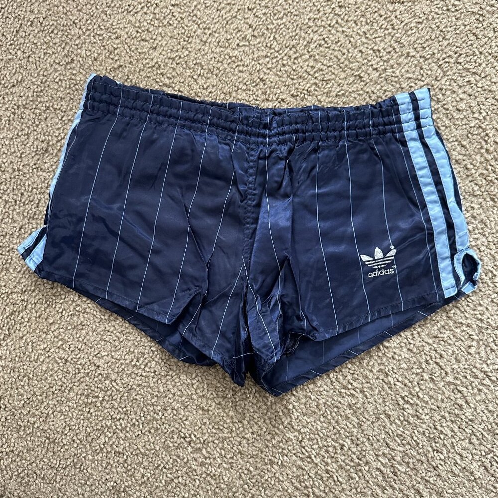 80's vintage Adidas nylon sprinter shorts
